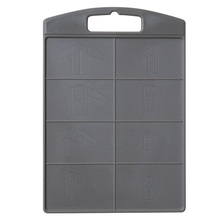 Household Essentials Shirt Folding Board for Laundry Room Organizer